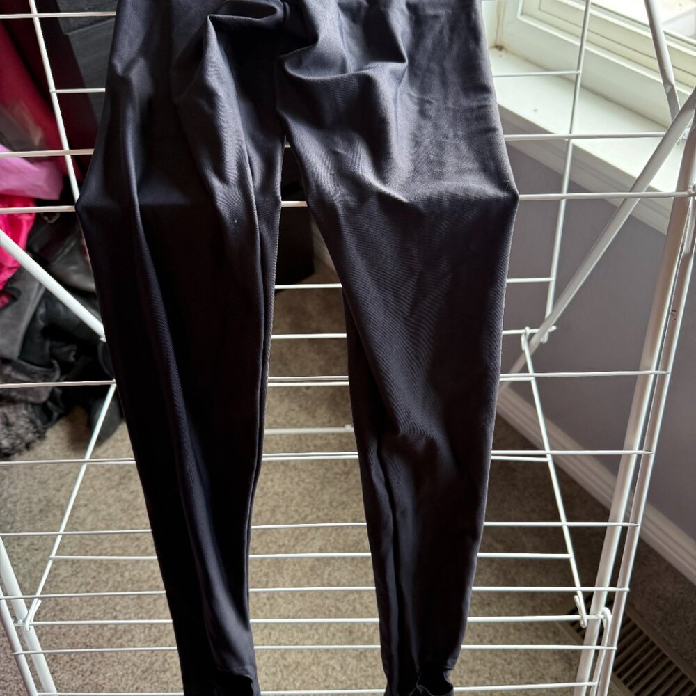 Blackmilk Stirrup Matte Black Leggings